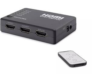 Hadron Hdx1272  5 Port Hdmi Switch 5Giriş 1Çıkış Kumandalı