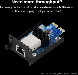 SYNOLOGY 1port E10G22-T1-MINI 10GbE PCIe Ethernet