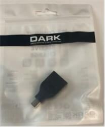 Dark Mini Display Port (Erkek) to Display Port (Dişi) 4K Destekli Dönüştürücü