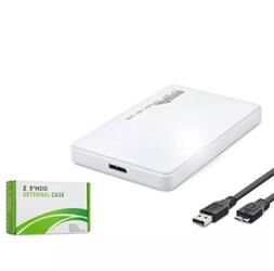 HADRON HDX1752 2.5 SATA HDD-SSD Harici Disk Kutusu USB 3.0 Micro-B - Beyaz