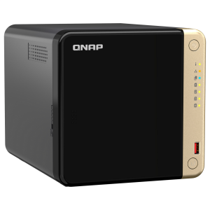 QNAP 4diskli ARM QC- 8GB RAM 2-2.5GbE Nas Server TS-464-8G Distribütör Garantili