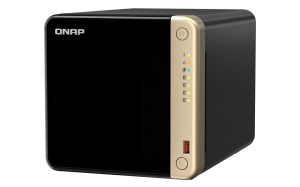QNAP 4diskli ARM QC- 8GB RAM 2-2.5GbE Nas Server TS-464-8G Distribütör Garantili