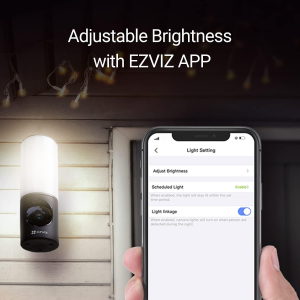 EZVIZ 4MP Box 2mm Wall-Light Wıfı Kablosuz IP Kamera CS-LC3
