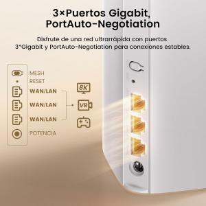 TENDA ME3 PRO 2P WIFI7 BE3600 Mesh Router 2'li paket