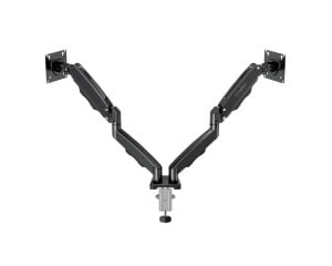 TITANPRO FL02 ( FMK-8710 ) 17-32 Çift Kollu Amortisörlü Monitör Standı (Siyah)