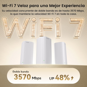 TENDA ME3 PRO 2P WIFI7 BE3600 Mesh Router 3'lü paket