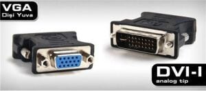 Dark DK-HD-ADVIXVGA Dvı  Erkek - Vga Dişi Dönüştürücü