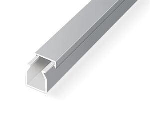 Mutlusan Kablo Kanalı 12 X12 Metalik Gri Yapışkanlı 2mt (001 155 012012 20 56 )