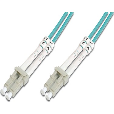 BIFO 3m MM LC-LC 50/125µ LSZH Duplex Fiber Optik Patch Kablo