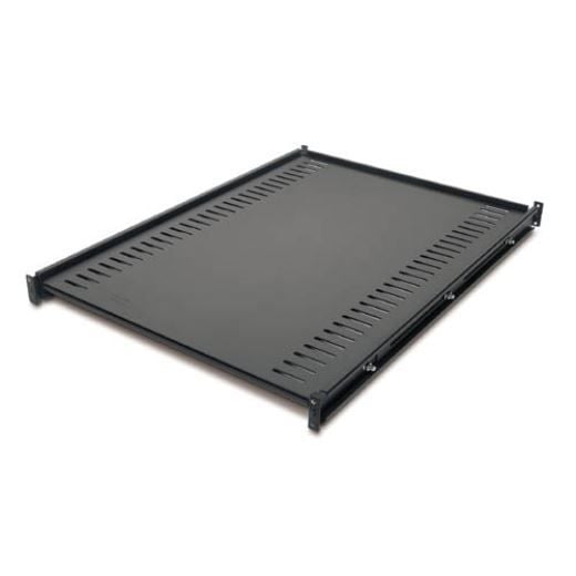 AR8122BLK Fixed Shelf - 250lbs/114kg, Black