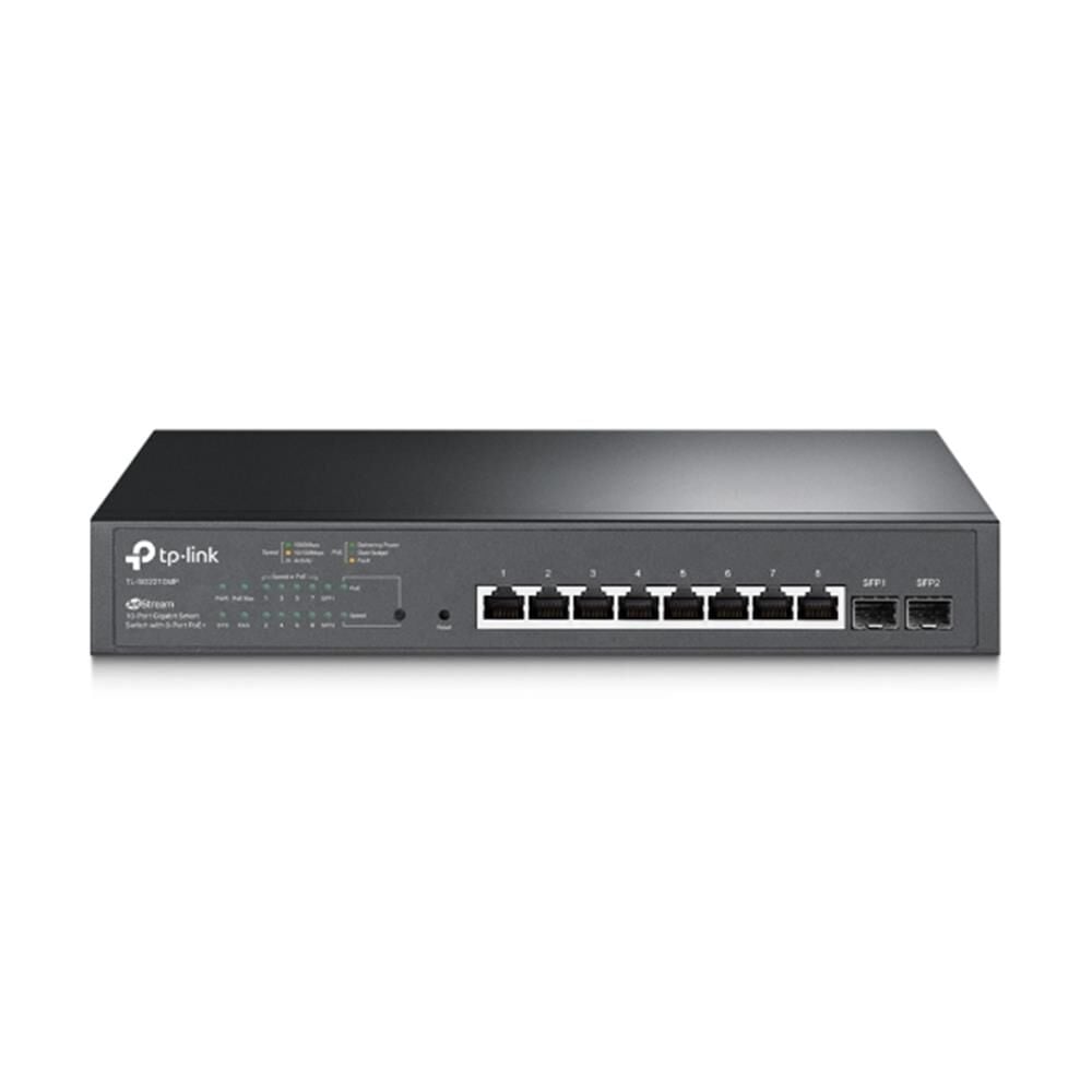 TP-LINK OMADA TL-SG2210MP 10 PORT 10/100/1000 Mbps GIGABIT MASAÜSTÜ PoE SMART SWITCH