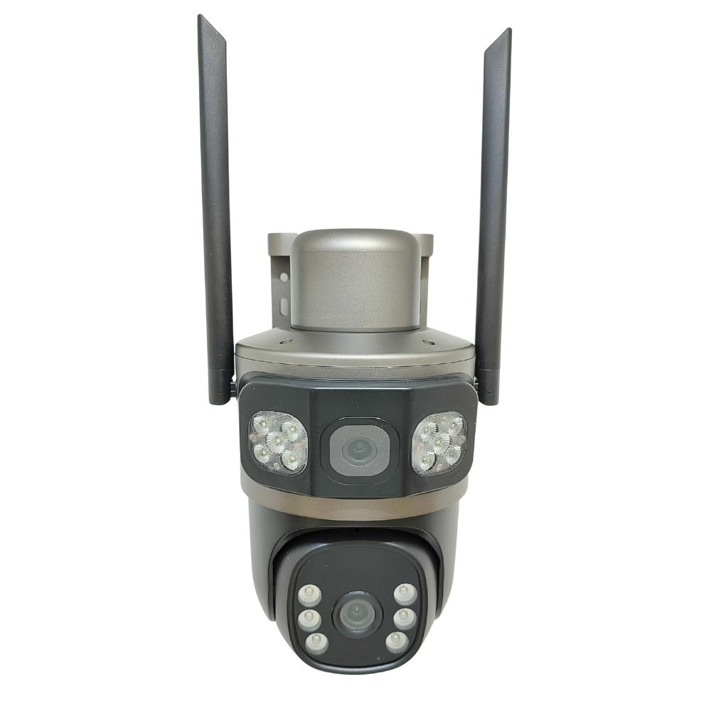 VIVA 5+5MP PT Speed Dome Wıfı Kablosuz 4G IP Solar Kamera Dual SIM-730