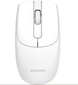 Philips SPK7398W 1600DPI Kablosuz Sessiz Optik Beyaz Mouse