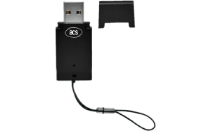 ACS ACR39T-A1 USB Type-A SIM Boyutlu Temaslı E-İmza Akıllı Kart Okuyucu