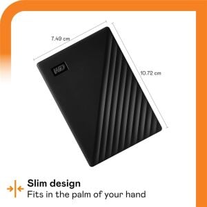 Wd 6Tb MyBook 2.5 Usb 3.2 WDBR9S0060BBK-WESN Taşınabilir Harici Harddisk