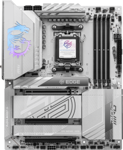 MSI MPG X870E EDGE TI WIFI7 DDR5 HDMI-DP TYPEC PCIE 5.0 AM5 ATX BEYAZ