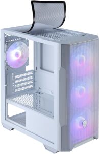 MSI MAG FORGE M100R WHITE Gaming Micro-Tower PC Kasası