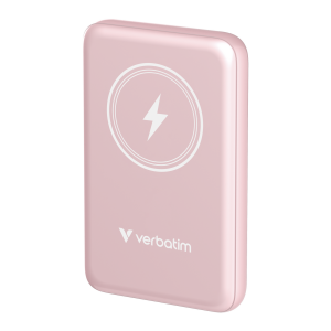 VERBATIM 32248 10.000mAh 20W Powerbank Pembe