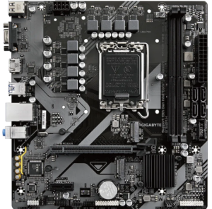 GIGABYTE B760M-H DDR5 VGA-HDMI PCIe 4.0 1700p mATX