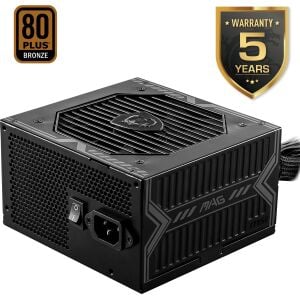 MSI 650W 80+ Bronze MAG A650BN PCIE5 II Power Supply