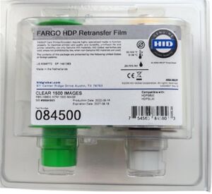 Fargo 084500 Transfer Film Ribbon HDP5000   1500 baskı