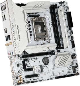 MAXUN TERMINATOR B760M GKD5 ICE DDR5 HDMI-DP PCIE 4.0 1700p mATX BEYAZ