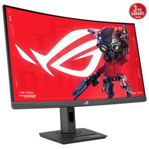 ASUS 27 FAST VA ROG STRIX XG27WCS 1MS 180Hz HDMI-DP-TYPE-C Kavisli Gaming Monitör (2560 X 1440)