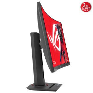 ASUS 27 FAST VA ROG STRIX XG27WCS 1MS 180Hz HDMI-DP-TYPE-C Kavisli Gaming Monitör (2560 X 1440)