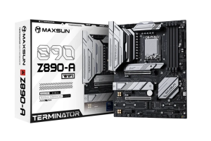 MAXUN TERMINATOR Z890A WIFI6 DDR5 HDMI-DP PCIE 5.0 1851p ATX