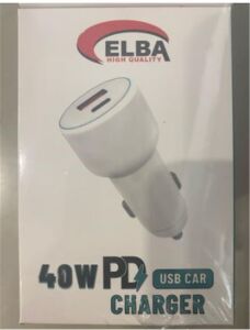 ELBA ELB30-40WPD+USB 40W PD+USB ARAÇ BAŞLIK
