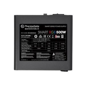 THERMALTAKE 500W 80+ SMART RGB PS-SPR-0500NHSAWE-1 Power Supply