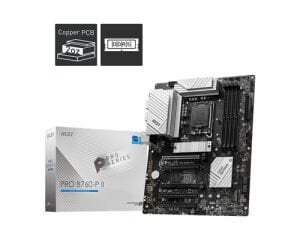 MSI PRO B760-P II DDR5 HDMI-DP PCIE 4.0 1700p ATX