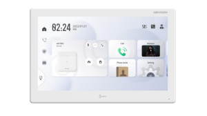 HIKVISION 10.1 Hepsi Bir Arada Görüntülü Kapı İstasyonu Beyaz KH9510-WTE1(B)