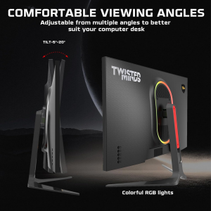 TWISTED 27 IPS TM27QHD180IPS 0.5ms 180Hz HDMI-DP Gaming Monitör (2560X1440)