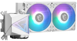 MSI 240mm MAG CORELIQUID I240 WHITE ARGB AM5-1851p Sıvı Soğutmalı İşlemci Fanı