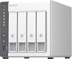 Qnap TS-433 4 GB Ram 4 Yuvalı Nas Depolama Ünitesi