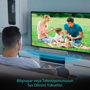 TT-SK018 3.5mm Uyumlu USB Güçlü PC/Telefon/Tablet/Laptop Hoparlör