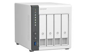 QNAP 4diskli ARM QC-4GB RAM-2.5GbE Nas Server TS-433-4G Distribütör Garantili