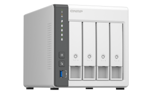 QNAP 4diskli ARM QC-4GB RAM-2.5GbE Nas Server TS-433-4G Distribütör Garantili