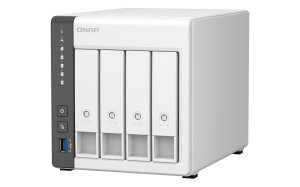 QNAP 4diskli ARM QC-4GB RAM-2.5GbE Nas Server TS-433-4G Distribütör Garantili