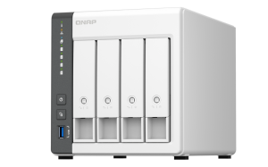 QNAP 4diskli ARM QC-4GB RAM-2.5GbE Nas Server TS-433-4G Distribütör Garantili