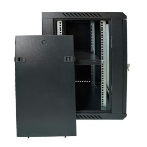 Racksan MT-6612S 12U Duvar Tipi Kabinet (640-600-600) Raf+Fan+Priz