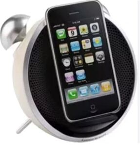 EDIFIER Image Series IF230B Tick-Tock Dock 9W FM Radyo, iPod, Hoparlör Beyaz, BLUETOOTH