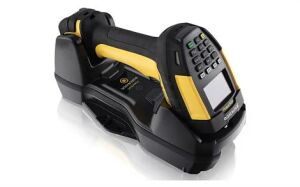 DATALOGIC PowerScan PM9600-DHP PM9600-DHP433RBK20 1D/2D RS-232 Cradle + Adaptör Kablosuz Karekod Okuyucu KIT EU