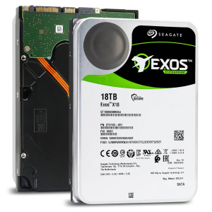 SEAGATE 3.5 18TB EXOS ST18000NM000J 256MB 7200RPM SATA-3 NAS VE GÜVENLİK DİSKİ