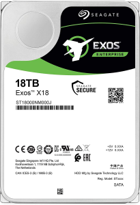 SEAGATE 3.5 18TB EXOS ST18000NM000J 256MB 7200RPM SATA-3 NAS VE GÜVENLİK DİSKİ